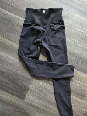 Vuori High Waist Black Ribbed Waist Lqq²2q22qq22qqeggings